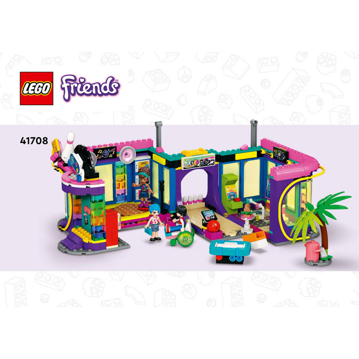 LEGO Set 41708 | Marketplace Instructions Brick LEGO Owl Roller Arcade - Disco