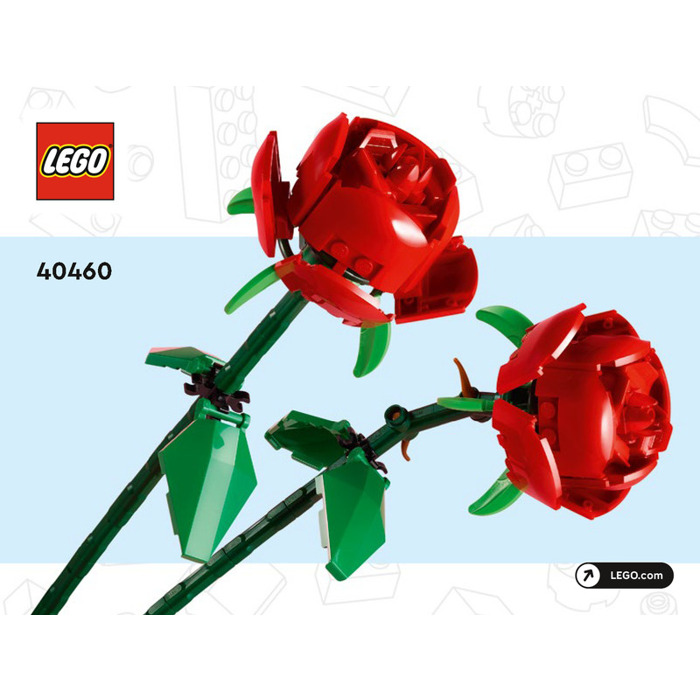 LEGO Roses Set 40460 Instructions Brick Owl LEGO Marketplace