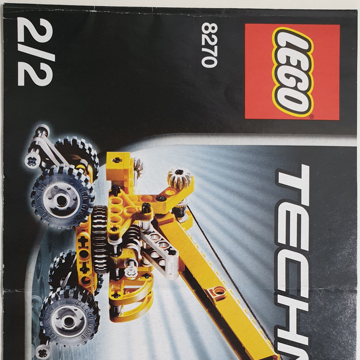 LEGO Rough Terrain Crane Set 8270 Instructions | Brick Owl - LEGO ...