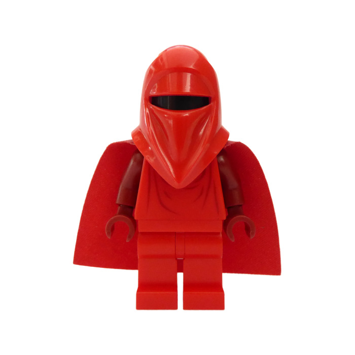 Royal Guard with Dark Red Arms and Hands Minifigure (Standard Cape) | Owl - LEGO Marketplace