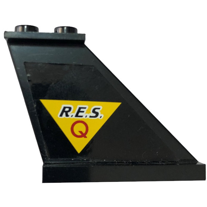 LEGO Rudder 1 x 3 x 4 with ResQ (Right) Sticker (2340) | Brick Owl ...
