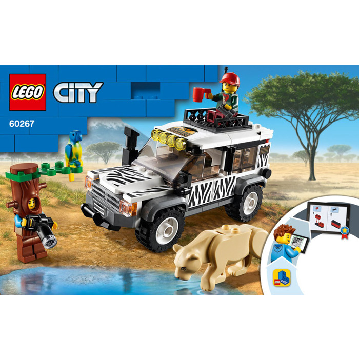 lego police jeep instructions