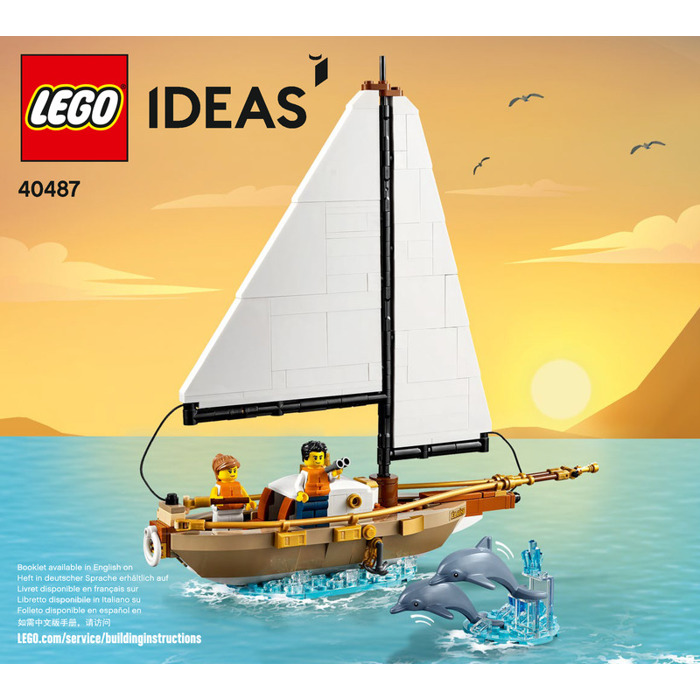 LEGO Sailboat Adventure Set 40487 Instructions | Brickmania_hu
