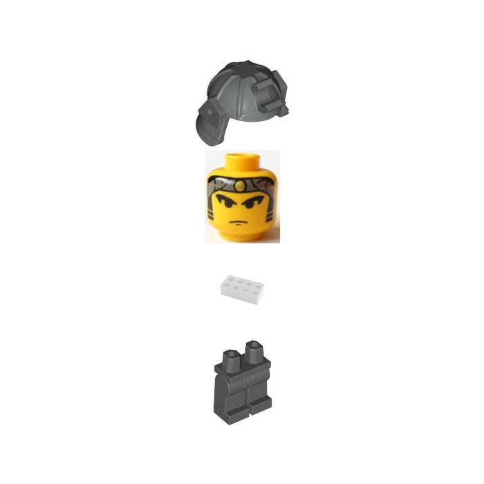 Lego ® Minifig Head Tête Personnage Visage Ninja Ninjago Choose Model ref 3626 