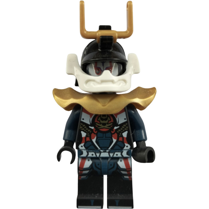 LEGO Samurai X (Pixal) with Pearl Gold Shoulder Armor and Small