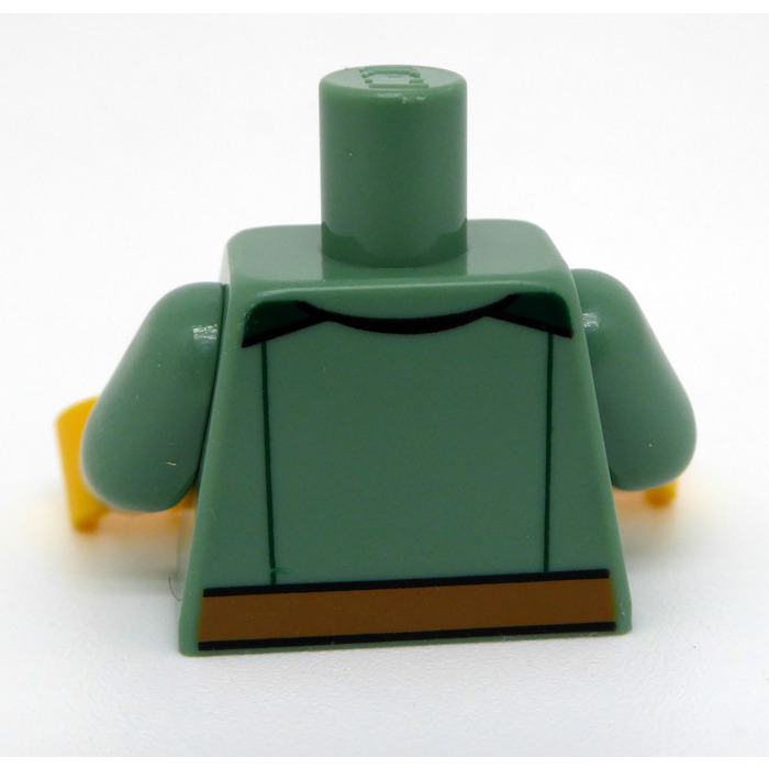 LEGO Sand Green Park Ranger Minifig Torso (973 / 76382) | Brick Owl ...