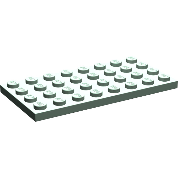 2 New LEGO 4x8 Dark Tan Plates 3035 sand yellow bulk lot moc city flat panel 