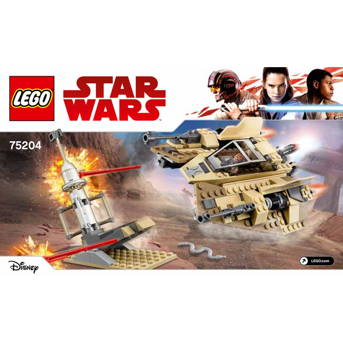 LEGO Sandspeeder Set 75204 Instructions | Brick Owl - LEGO Marketplace