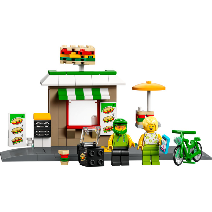 LEGO Sandwich Shop Set 40578 Brick Owl LEGO Marketplace