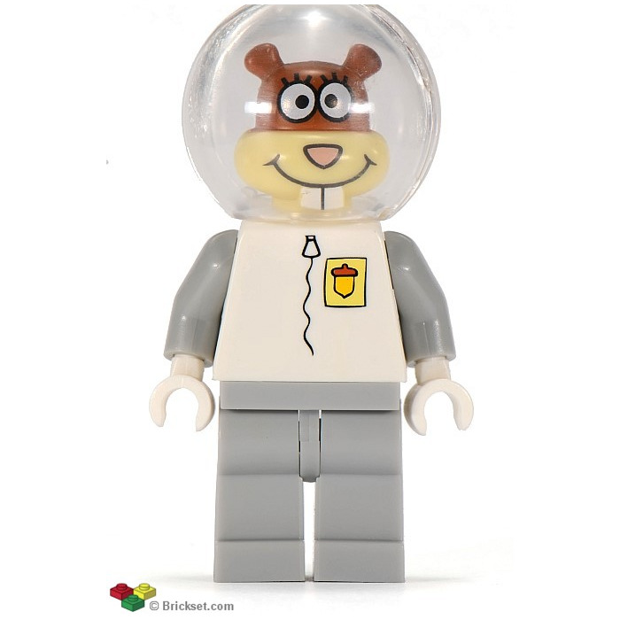 Lego Bob L'éponge Star Mini Figure Sandy Cheeks Astronaute Set 