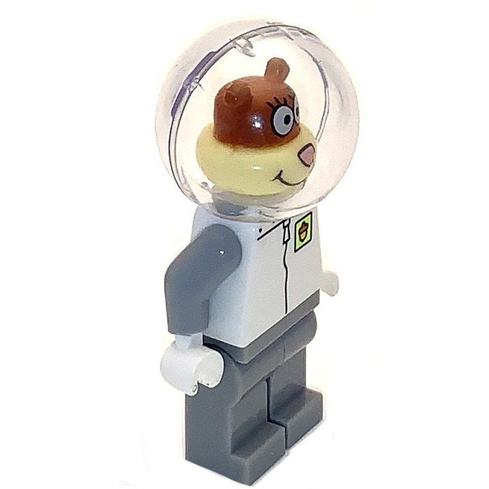 LEGO Sandy Cheeks Astronaut with Gray Legs Minifigure | Brick Owl ...