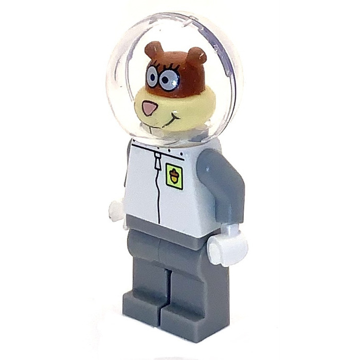 LEGO Sandy Cheeks Astronaut with Gray Legs Minifigure | Brick Owl ...