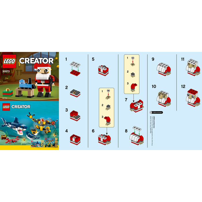 LEGO Santa Set 30573 Instructions Set | Brick Owl - LEGO Marketplace