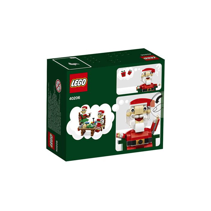 LEGO Santa Set 40206 Packaging Set | Brick Owl - LEGO Marketplace