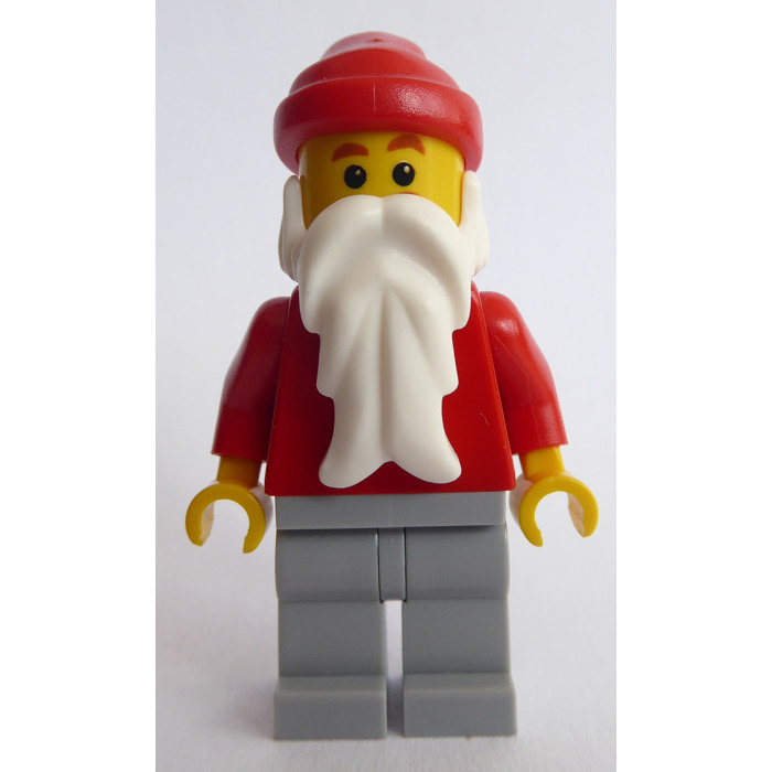 4 x Bart weiss für Figuren Bärte LEGO 6132 NEUWARE White Beard 