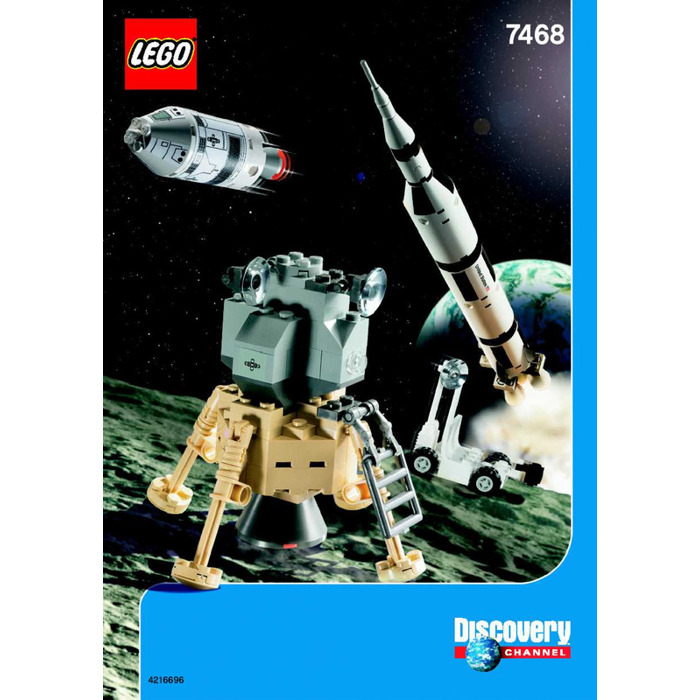 transfusion i gang maling LEGO Saturn V Moon Mission Set 7468 Instructions | Brick Owl - LEGO  Marketplace