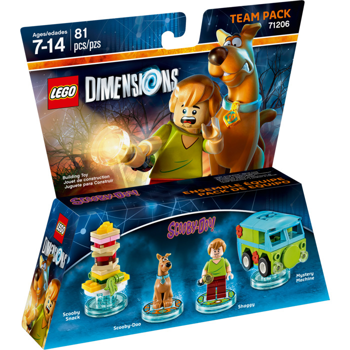 Prisoner ground Rubber LEGO Scooby-Doo Team Pack Set 71206 | Brick Owl - LEGO Marketplace