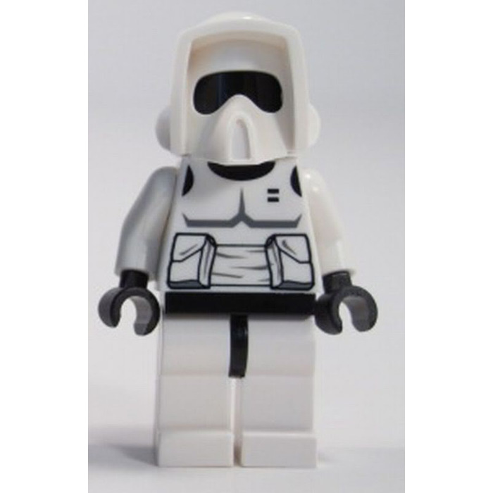 LEGO Scout Trooper (Black Head) Minifigure | Brick Owl - LEGO Marketplace