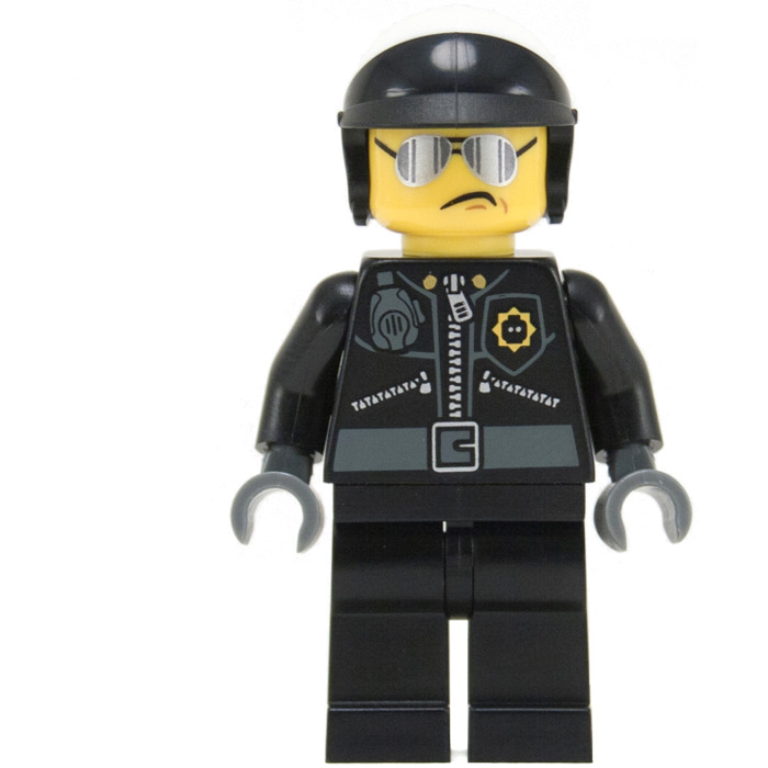 Implacable Gallo perspectiva LEGO Scribble-Face Bad Cop Minifigure | Brick Owl - LEGO Marketplace