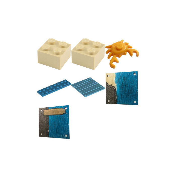 LEGO Sea Playmat 853841 | Brick Owl - LEGO Marketplace