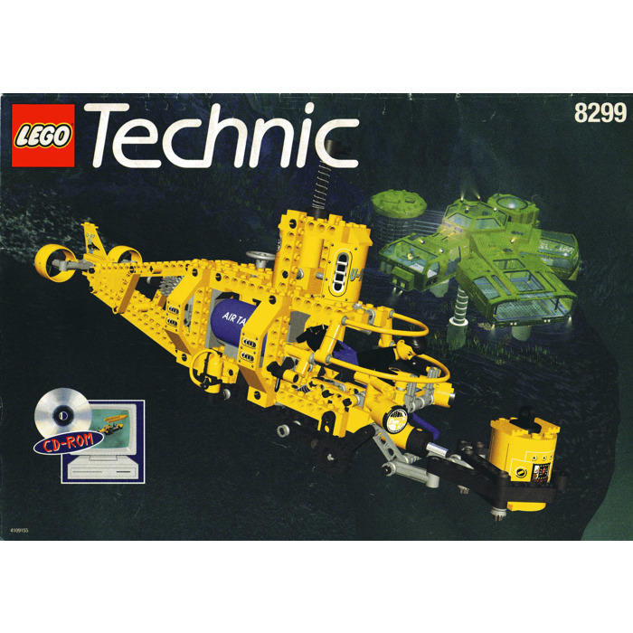 Lego Technic Submarine Cd LEGO Search Sub Set 8299 Instructions