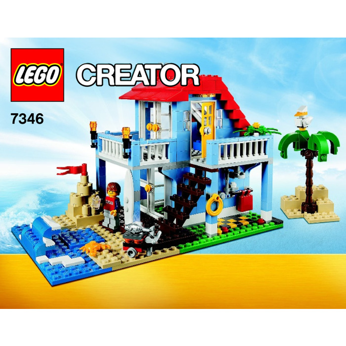 Skelne Alarmerende Giv rettigheder LEGO Seaside House Set 7346 Instructions | Brick Owl - LEGO Marketplace