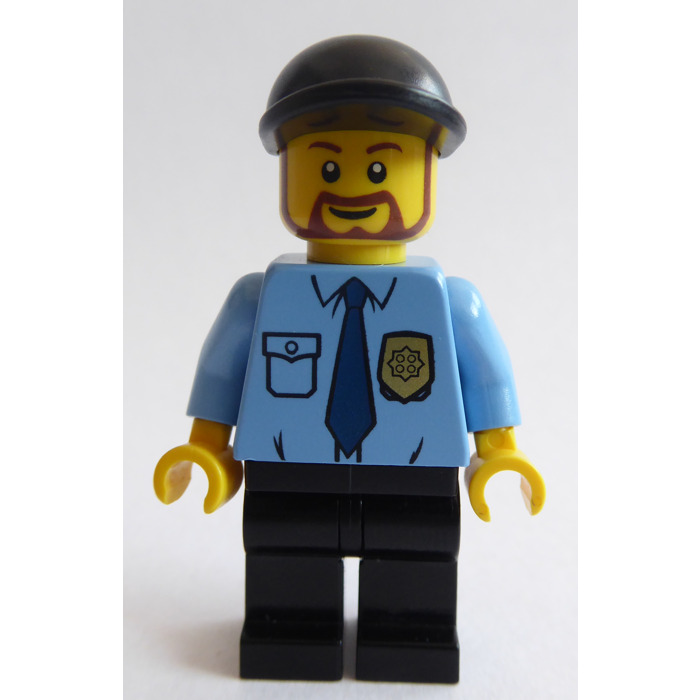 Town Police Minifig Details about   NEW Lego Minifigure SECURITY GUARD with FIRE HELMET & Tank 