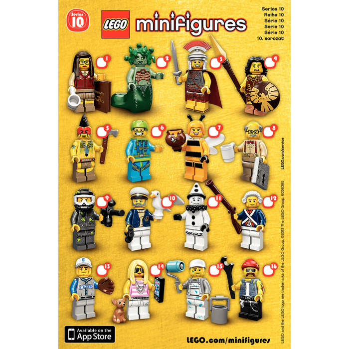 LEGO Series 10 Minifigure Random Bag Set 71001-0 Instructions | Brick Owl - LEGO Marketplace