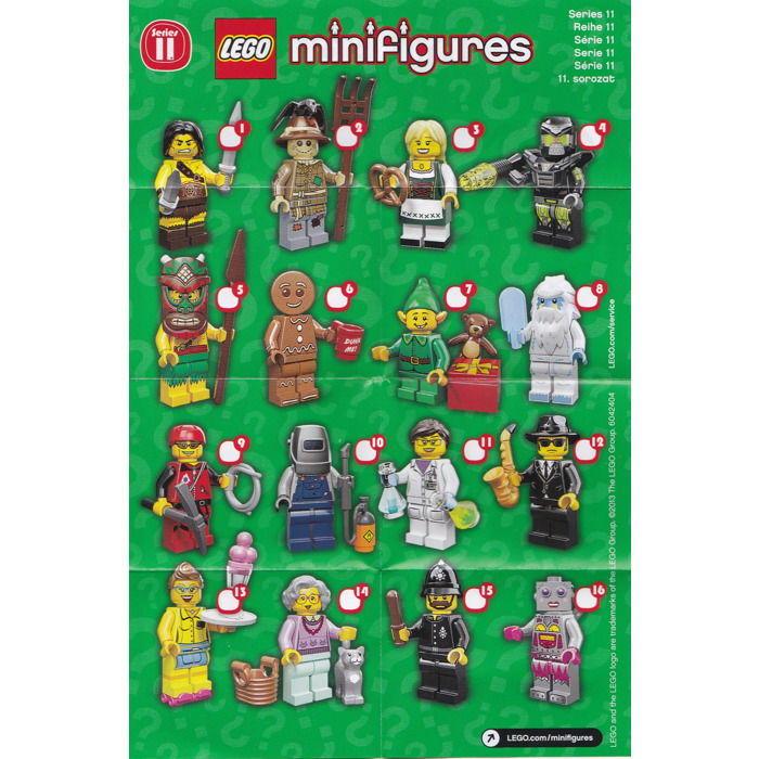 lego minifigures series 11