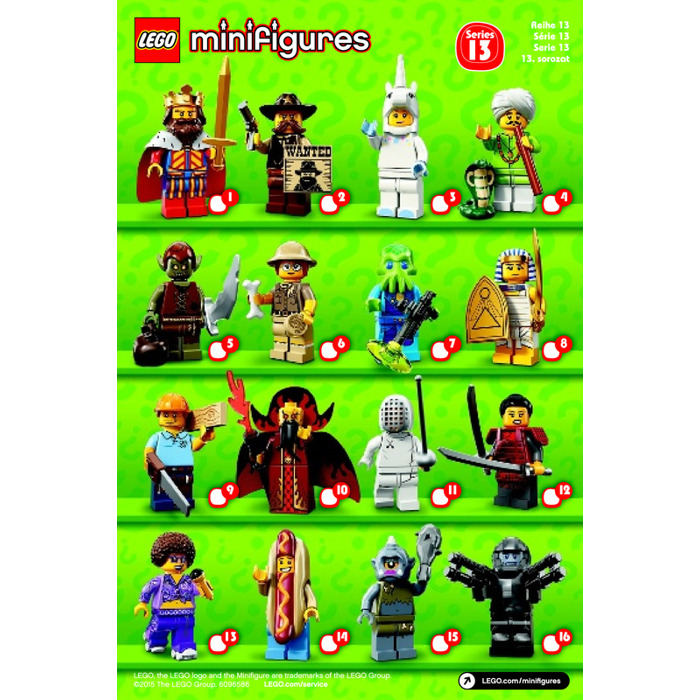 71008 for sale online LEGO Minifigures Series 13