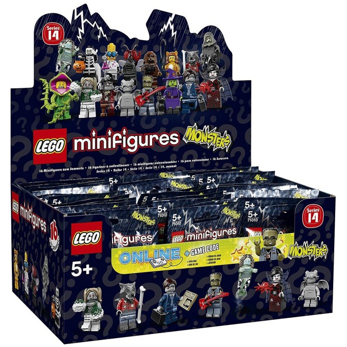 LEGO Series 14 Monsters Collectable Minifigures Box of 60 Set