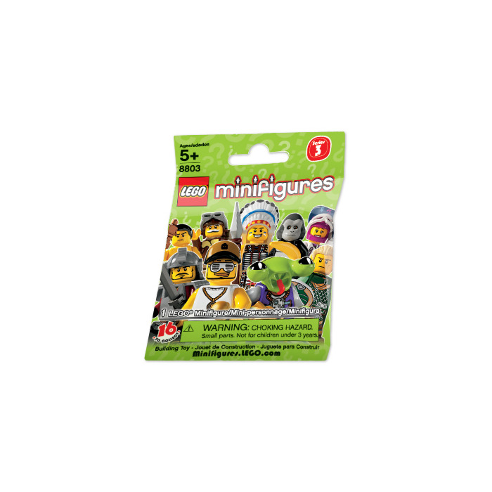 LEGO Series 3 Minifigure - Random Bag Set 8803-0 Packaging Set | Brick ...