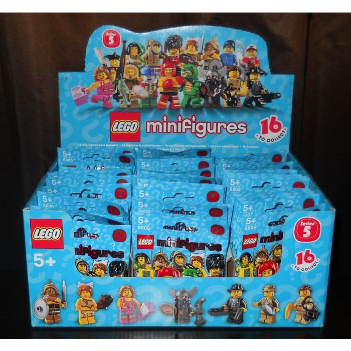 LEGO Minifig Serie 6, la boite complète de 60 Minifigures - 8827