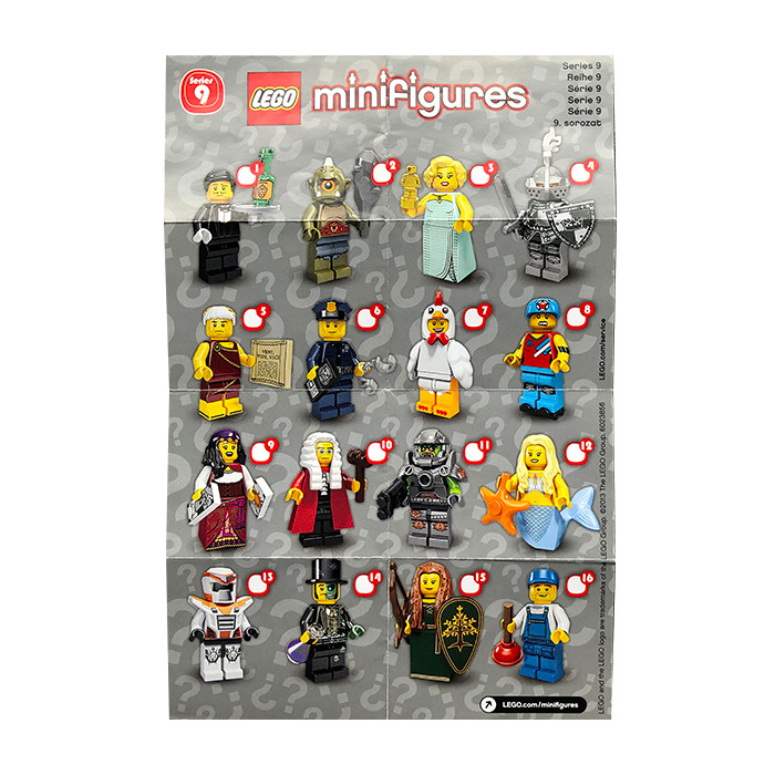 LEGO Series 9 Minifigure - Random Bag Set 71000-0 Instructions | Brick Owl - Marketplace