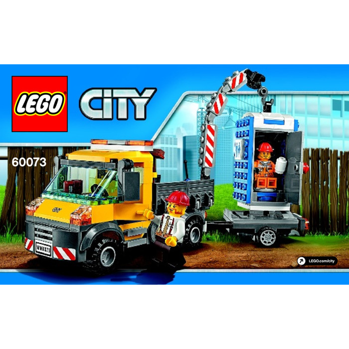 beskyttelse Konvention vedvarende ressource LEGO Service Truck Set 60073 Instructions | Brick Owl - LEGO Marketplace