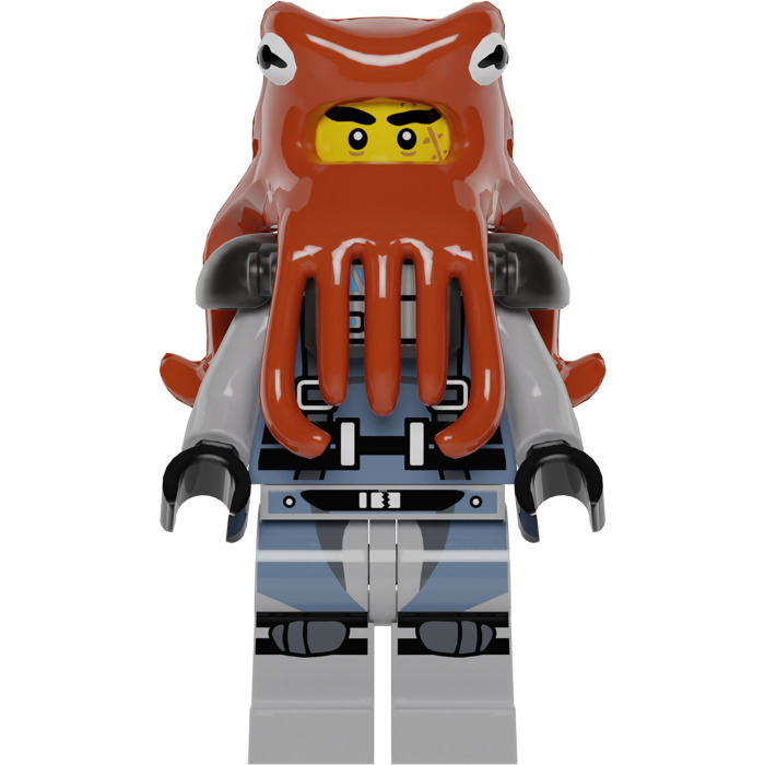 mekanisme bestemt regeringstid LEGO Shark Army Octopus Minifigure | Brick Owl - LEGO Marketplace