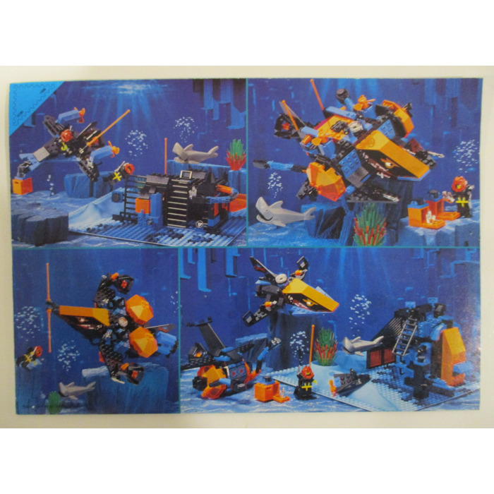 Lego Shark S Crystal Cave Set 6190 Instructions Brick Owl Lego Marketplace