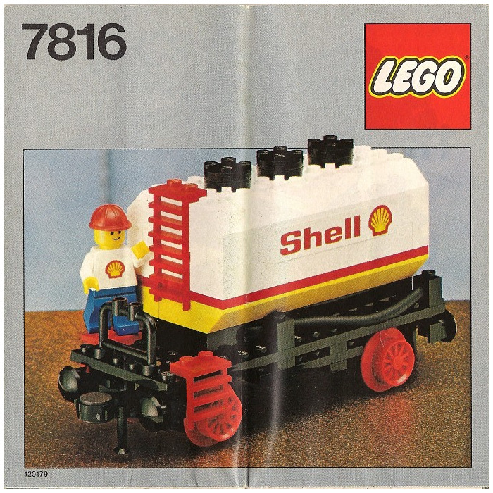 LEGO Shell Tanker Wagon Set 7816 | Brick Owl - LEGO Marketplace