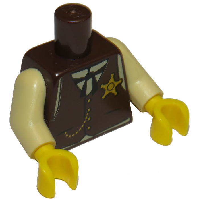 Lego Sheriff Minifig Torso 88585 Comes In Brick Owl Lego Marketplace 6022