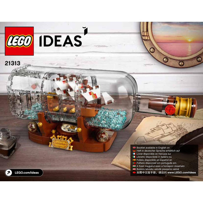 ship in a bottle lego