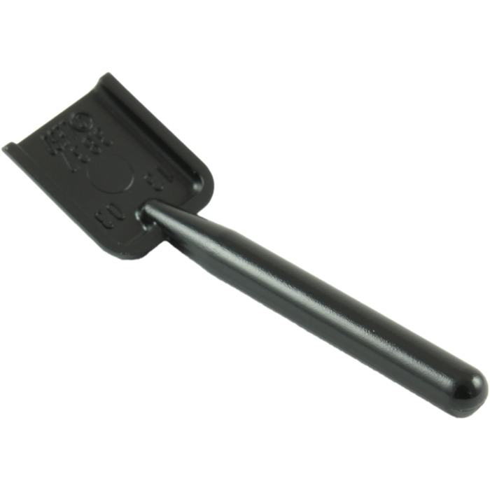 LEGO 3837 Dark Stone Gray SHOVEL Accessories Tool Tools Worker Minifigure 