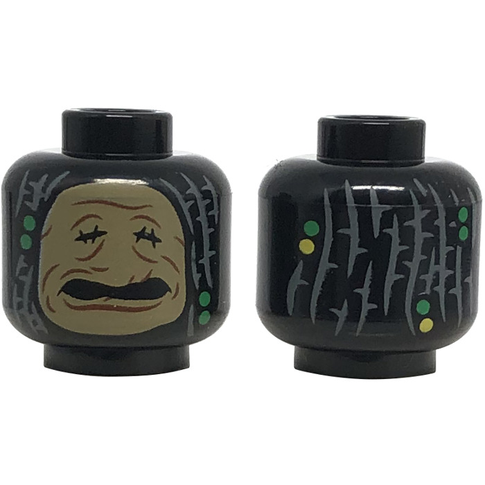 LEGO Shrunken Head (Recessed Solid Stud) (3626 / 65102) Brick Owl