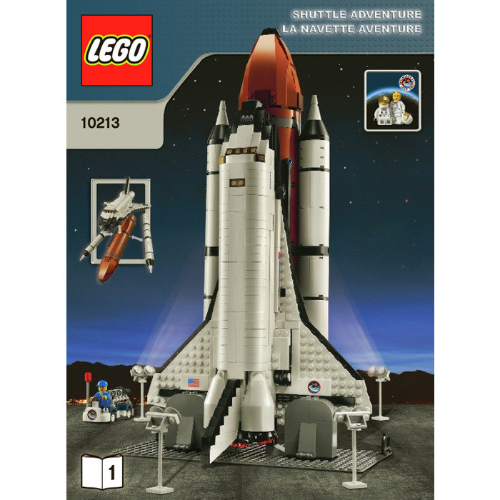 LEGO Shuttle Adventure Set 10213 Instructions | Brick Owl - LEGO