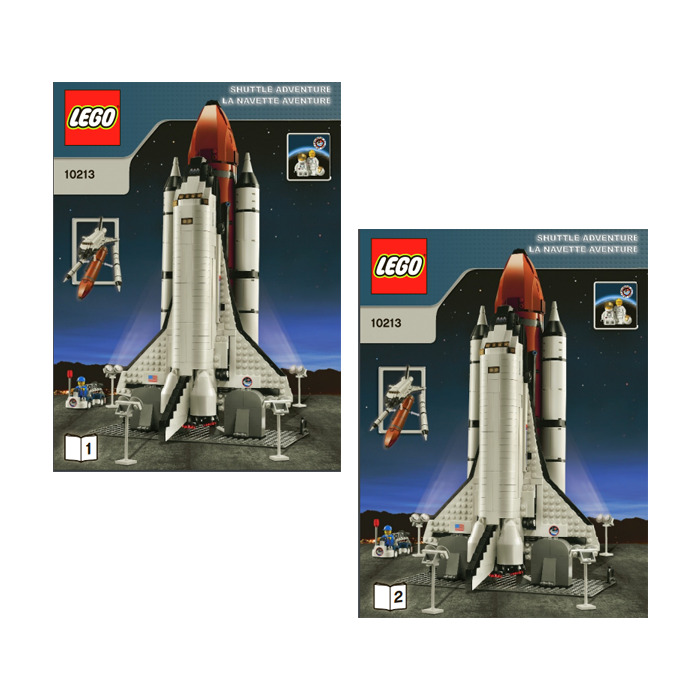 lineær Lænestol Fortælle LEGO Shuttle Adventure Set 10213 Instructions | Brick Owl - LEGO Marketplace