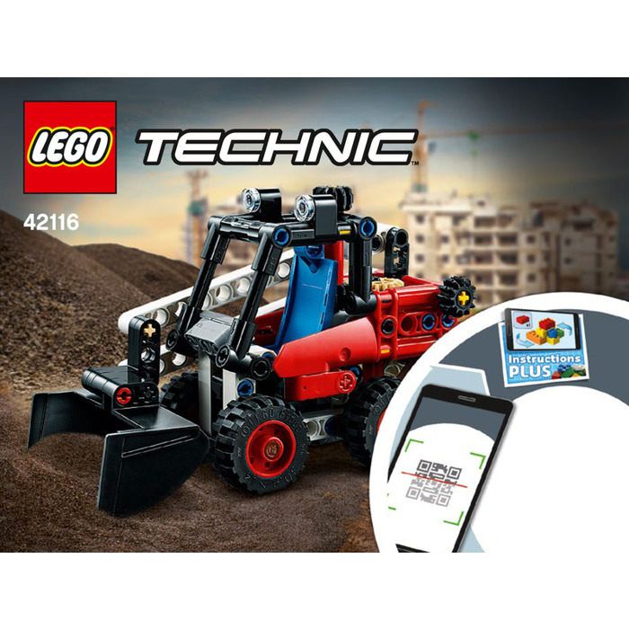  LEGO Technic Skid Steer Loader 42116 Model Building