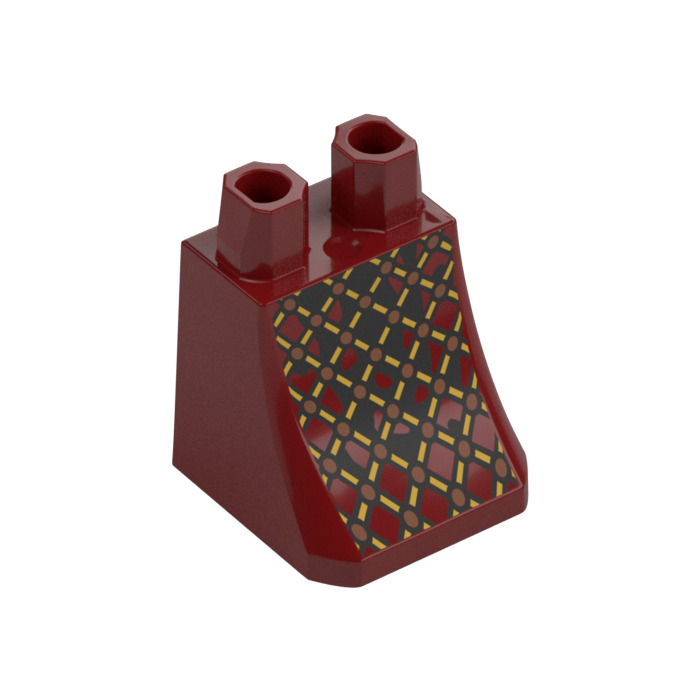 LEGO Skirt with Robe with Dark Brown and Gold Trim (36036 / 114149 ...