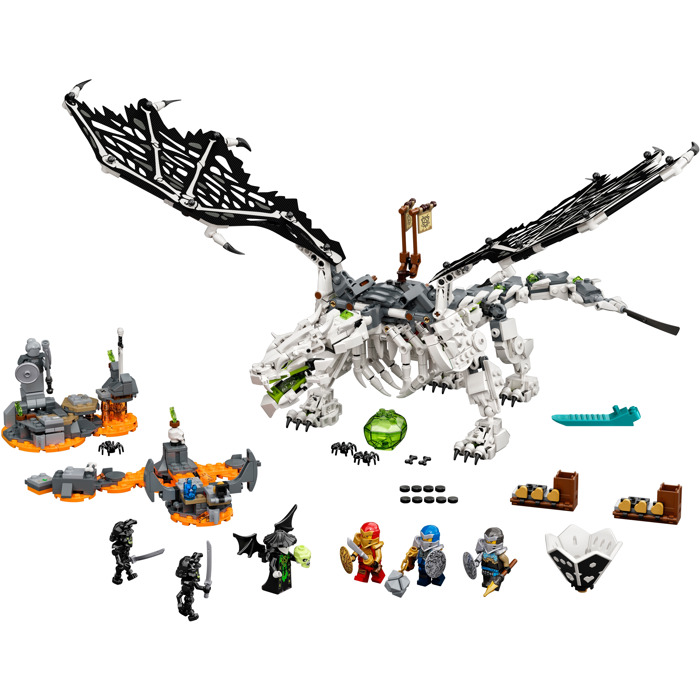 Lego 71721 & 71722-Ninjago-Skull brujo Dungeon & Dragon-Sin Mini Figuras