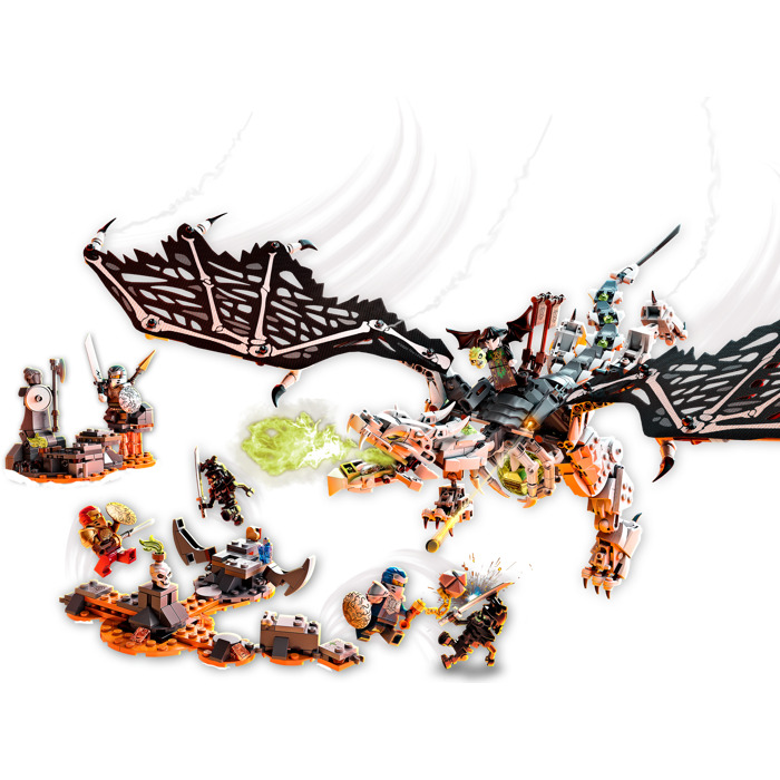 Covenous Dragon 2枚セット LEGO NINJAGO Cole's Titan Dragon Mech Adventure Toy 71821