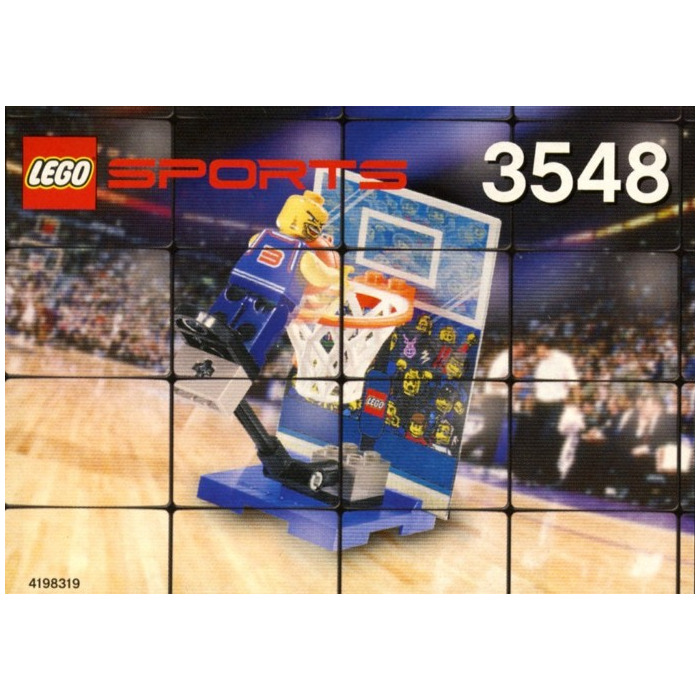 Lego 2 x Card Holder Sport 45522 Red 6x6x2/3 3550 