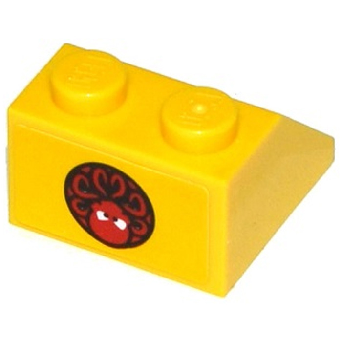 lego-slope-2-x-2-45-with-marvel-hydra-logo-sticker-3039-brick